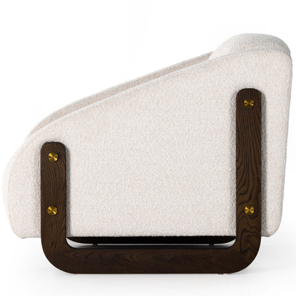 Home Fashion Bevan Chair Knoll Natural By Four Hands