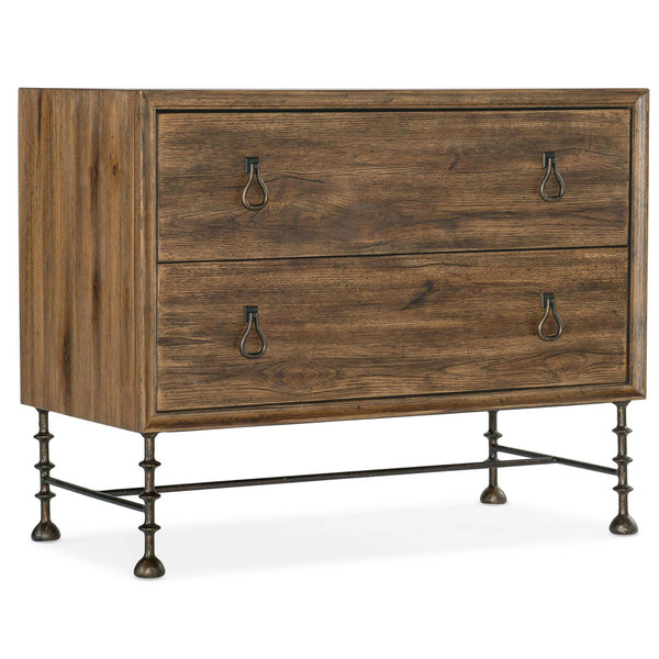 home fashion Big Sky 2 Drawer Bachelors Chest Timber