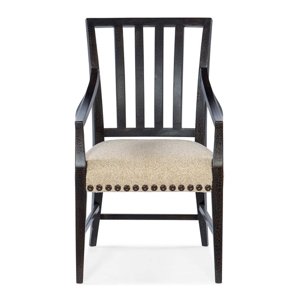 Home Fashion Big Sky Arm Chair Charred Timber Set Of 2