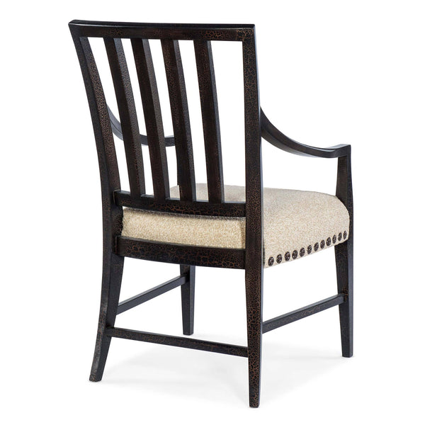 Home Fashion Big Sky Arm Chair Charred Timber Set Of 2