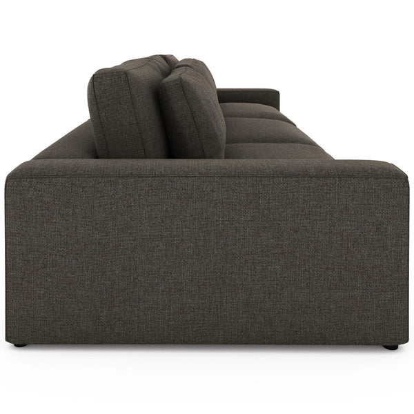 Home Fashion Bloor 3 Piece Sofa Landale Charcoal By Four Hands