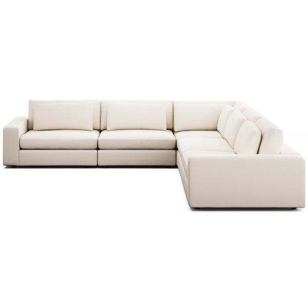 home fashion Bloor 5 Piece Sectional Nomad Marshmallow by Four Hands