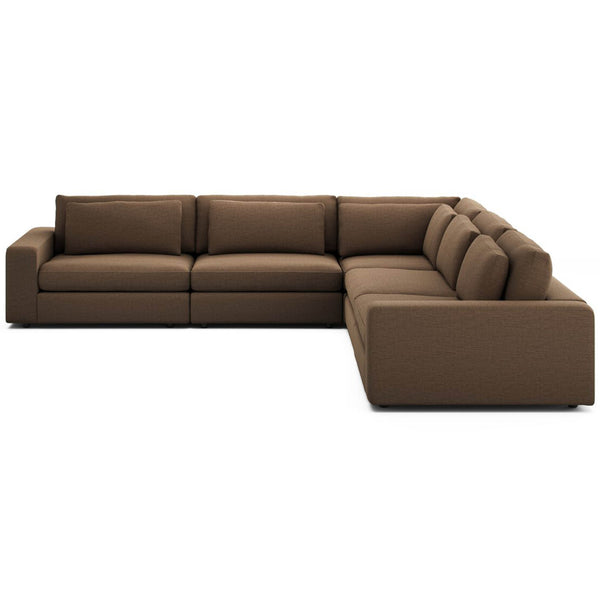 home fashion Bloor 5 Piece Sectional Nomad Mushroom by Four Hands
