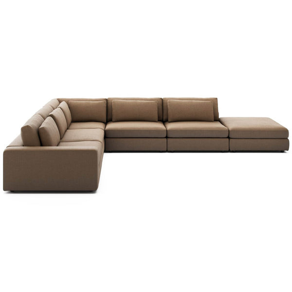 Home Fashion Bloor 5 Piece Sectional Savoy Ochre By Four Hands