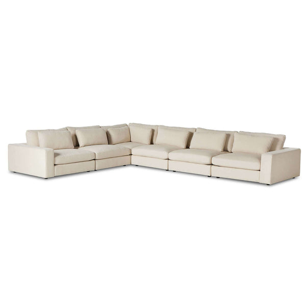 home fashion Bloor 6 Piece Sectional Clairmont Sand by Four Hands