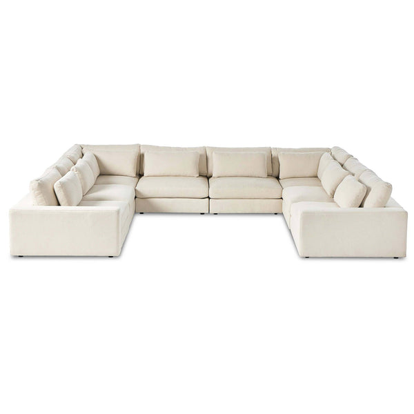 Home Fashion Bloor 8 Piece Sectional Clairmont Sand By Four Hands