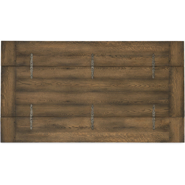 Home Fashion Bluewind Flip-Top Console Table Saddle Brown