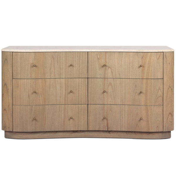 Home Fashion Boa 6 Drawer Dresser Sandy Mindi By Four Hands