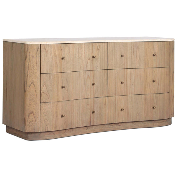 home fashion Boa 6 Drawer Dresser Sandy Mindi by Four Hands