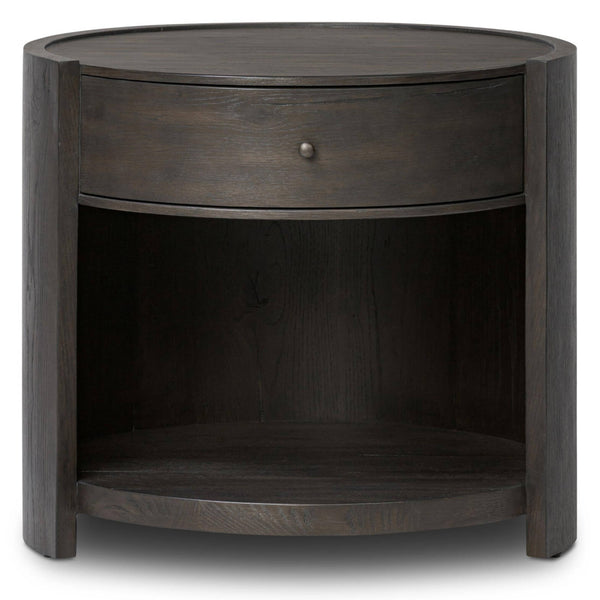 Home Fashion Bode Nightstand Smoked Black By Four Hands