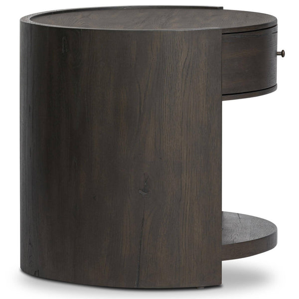 Home Fashion Bode Nightstand Smoked Black By Four Hands