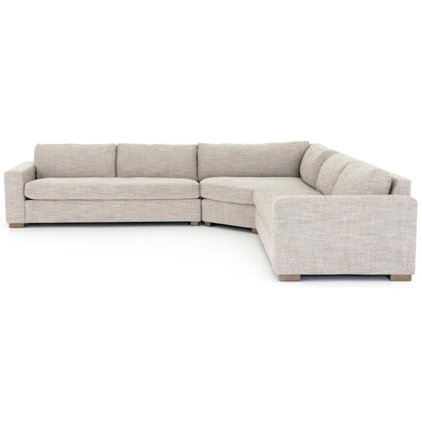 Home Fashion Boone Large Sectional Thames Coal By Four Hands
