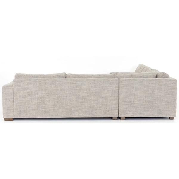 Home Fashion Boone Small Sectional Thames Coal By Four Hands