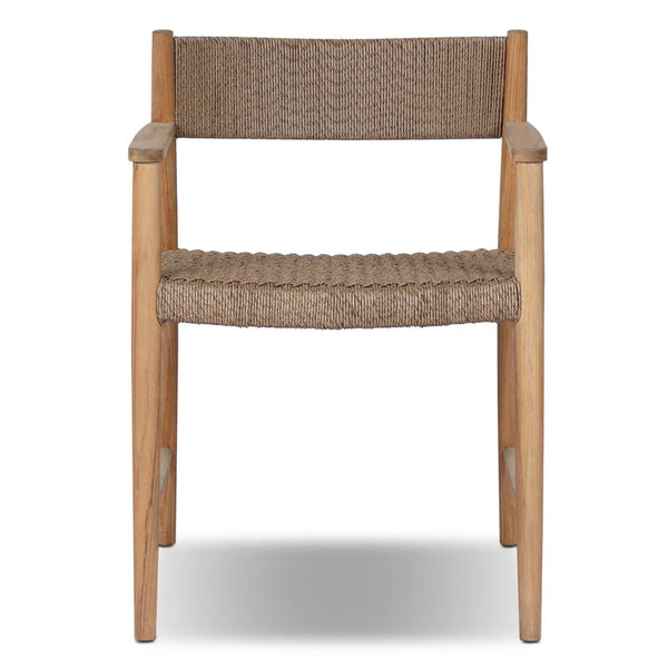 Home Fashion Boston Outdoor Dining Chair Faux Dark Hyacinth Set Of 2 By Four Hands