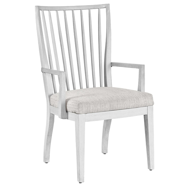 home fashion Bowen Arm Chair Dove Wing/Picket Fence