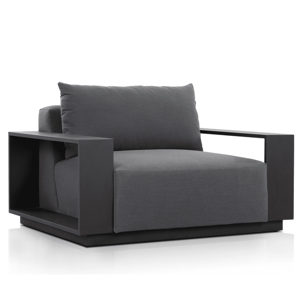 home fashion Branford Outdoor Chair Arashi Graphite by Four Hands