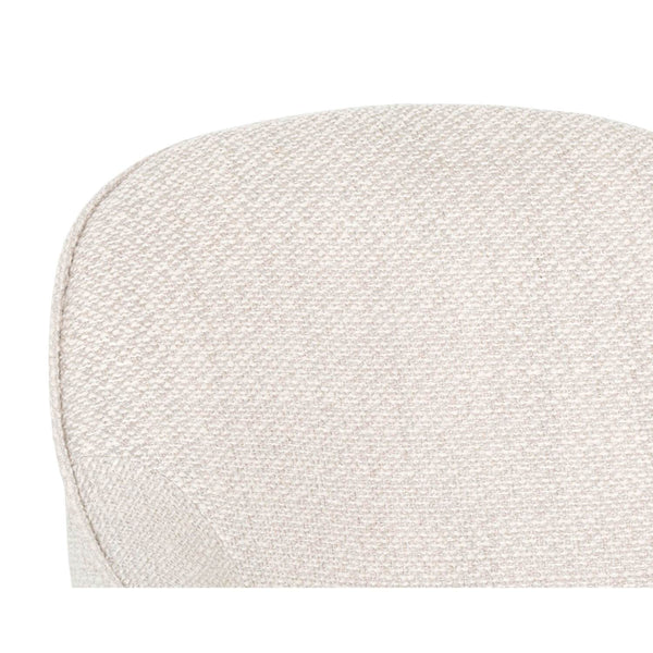 Home Fashion Bretta Swivel Dining Chair Moto Stucco