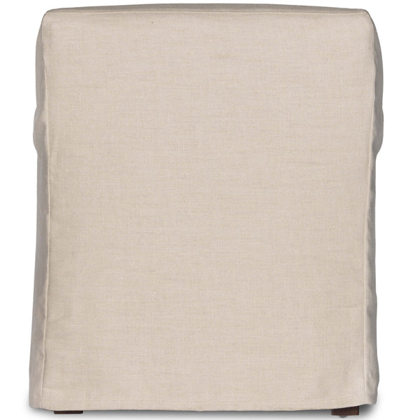 Home Fashion Bridges Slipcover Arm Chair Brussels Natural By Four Hands