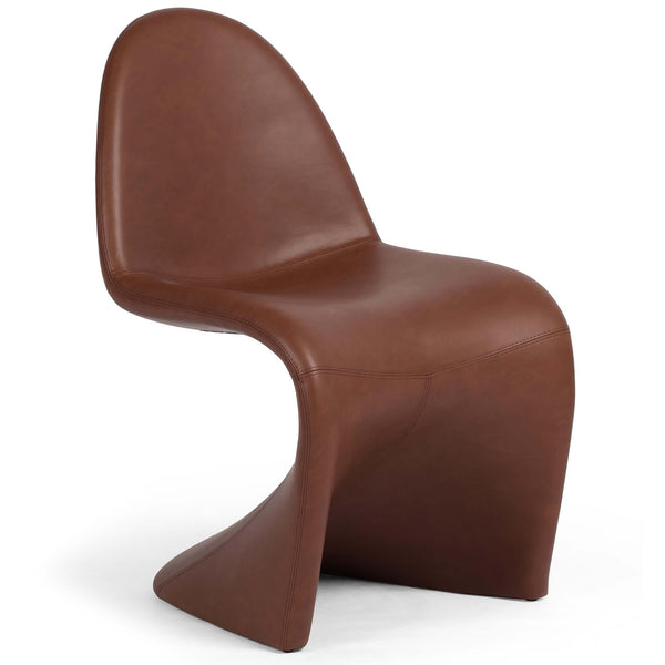 home fashion Briette Leather Dining Chair Sierra Saddle Set of 2 by Four Hands