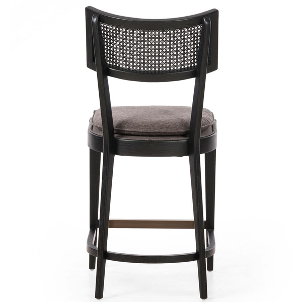 Home Fashion Britt Counter Stool Savile Charcoal By Four Hands