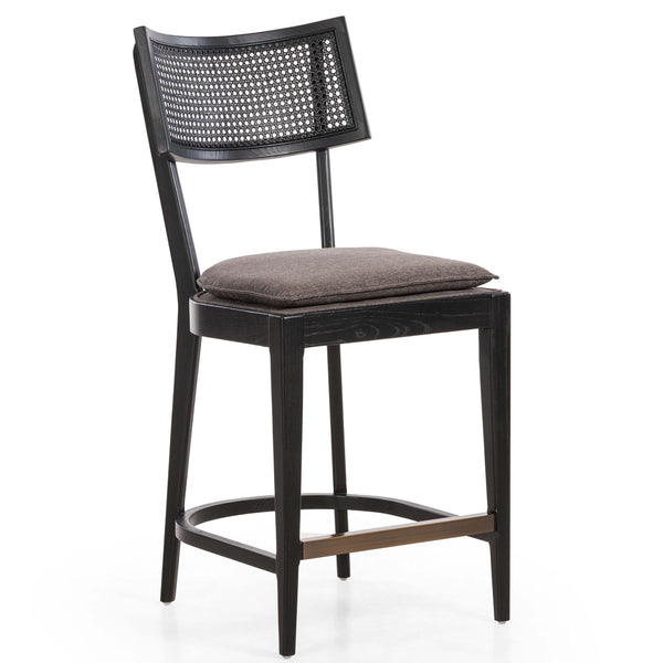 home fashion Britt Counter Stool Savile Charcoal by Four Hands