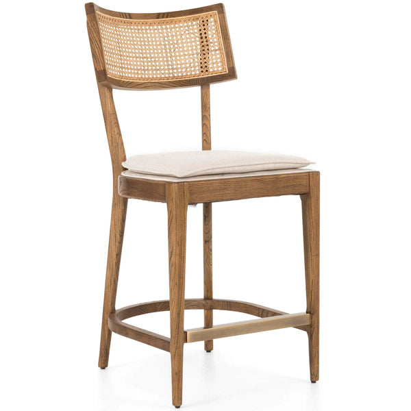 home fashion Britt Counter Stool Toasted Nettlewood by Four Hands