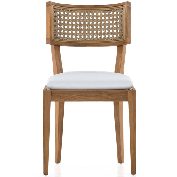 Home Fashion Britt Outdoor Dining Chair Natural Teak Set Of 2 By Four Hands