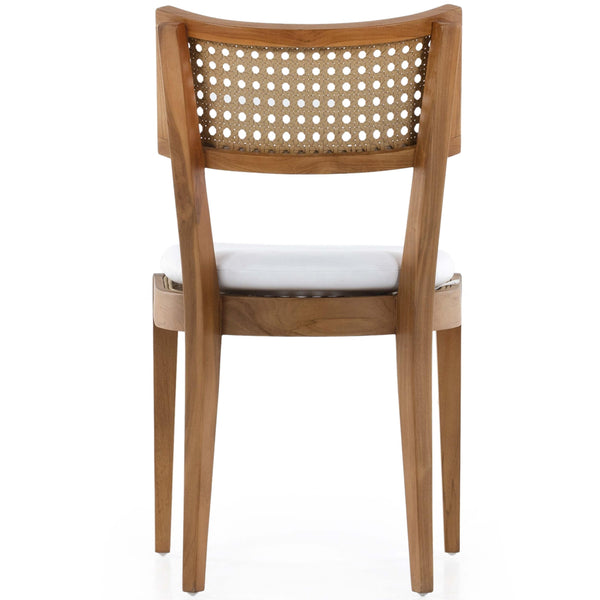 Home Fashion Britt Outdoor Dining Chair Natural Teak Set Of 2 By Four Hands