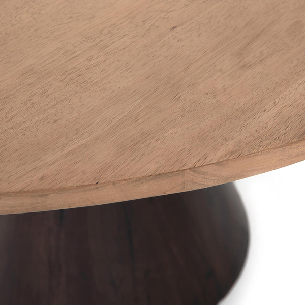 Home Fashion Bronx Round Dining Table Brushed Parawood By Four Hands