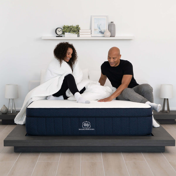 Home Fashion Brooklyn Bedding Aurora Luxe Cloud Cooling Pillowtop Mattress