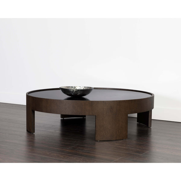 Home Fashion Brunetto Coffee Table Large Dark Brown