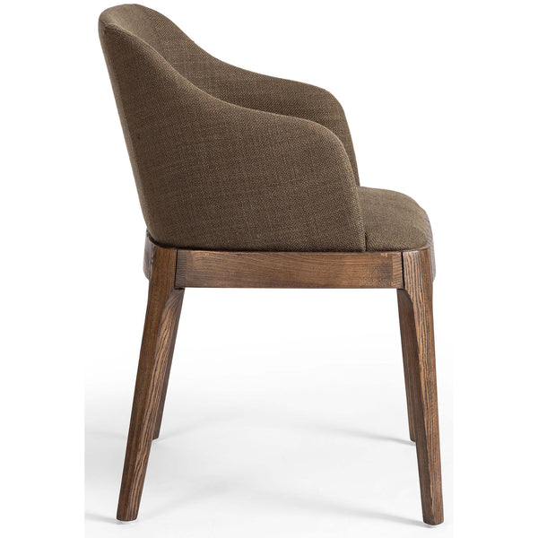 Home Fashion Bryce Arm Chair Bilton Olive By Four Hands