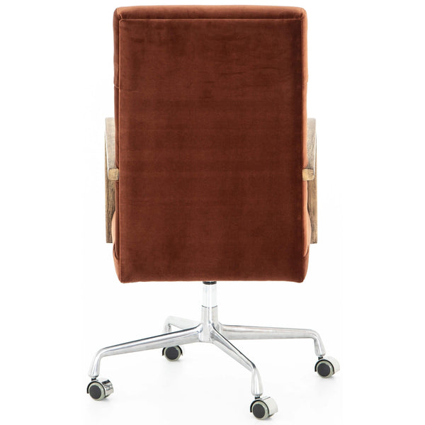Home Fashion Bryson Desk Chair Auburn By Four Hands
