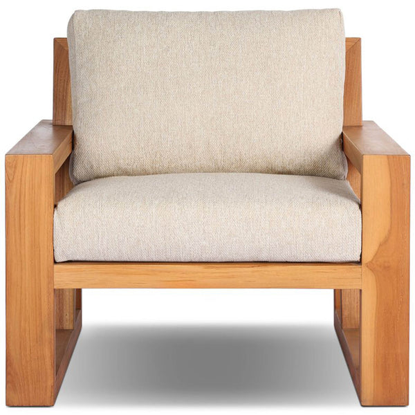 Home Fashion Burgos Outdoor Chair Concha Beige By Four Hands