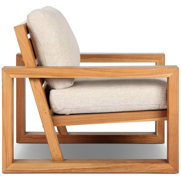 Home Fashion Burgos Outdoor Chair Concha Beige By Four Hands