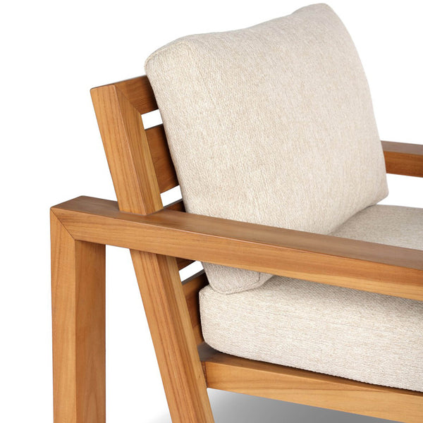 Home Fashion Burgos Outdoor Chair Concha Beige By Four Hands