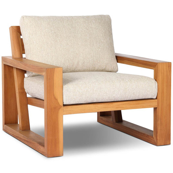 home fashion Burgos Outdoor Chair Concha Beige by Four Hands