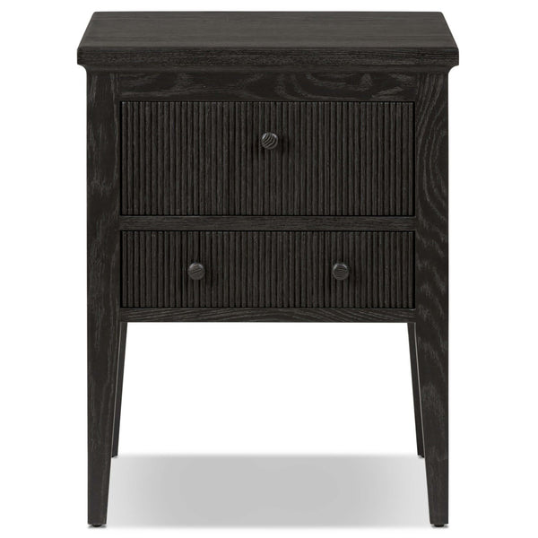 Home Fashion Bush Nightstand Distressed Black By Amber Lewis X Four Hands