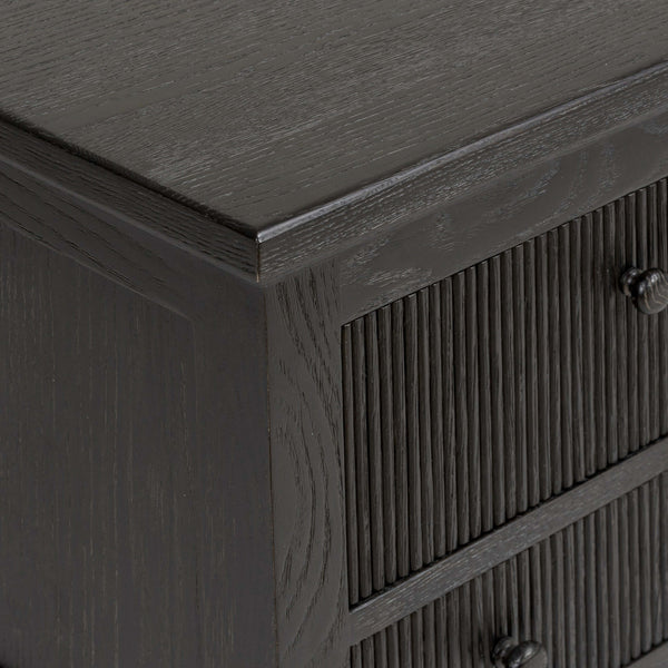 Home Fashion Bush Nightstand Distressed Black By Amber Lewis X Four Hands