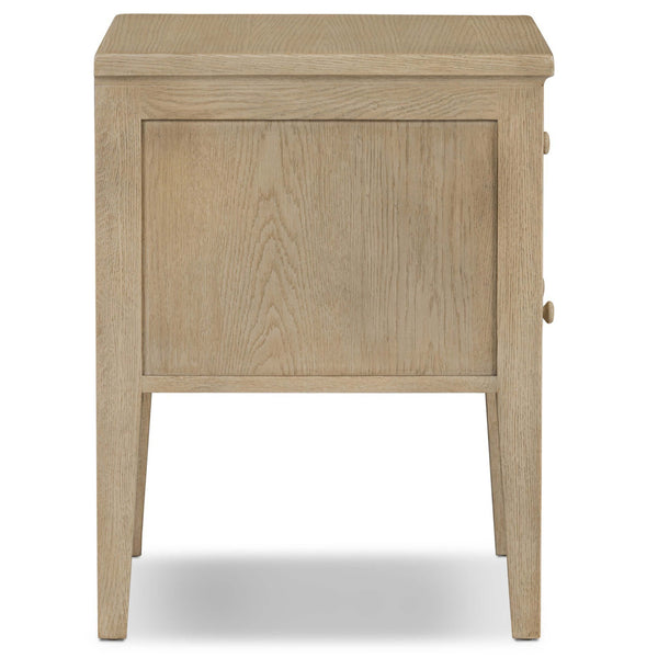 Home Fashion Bush Nightstand Light Weathered By Amber Lewis X Four Hands