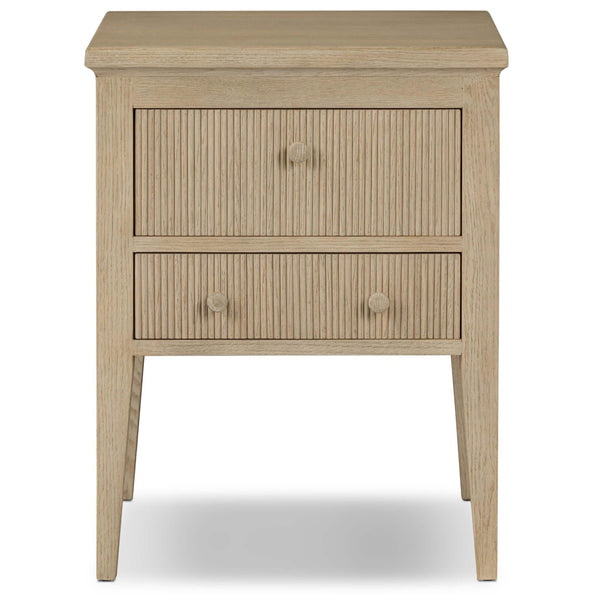 Home Fashion Bush Nightstand Light Weathered By Amber Lewis X Four Hands