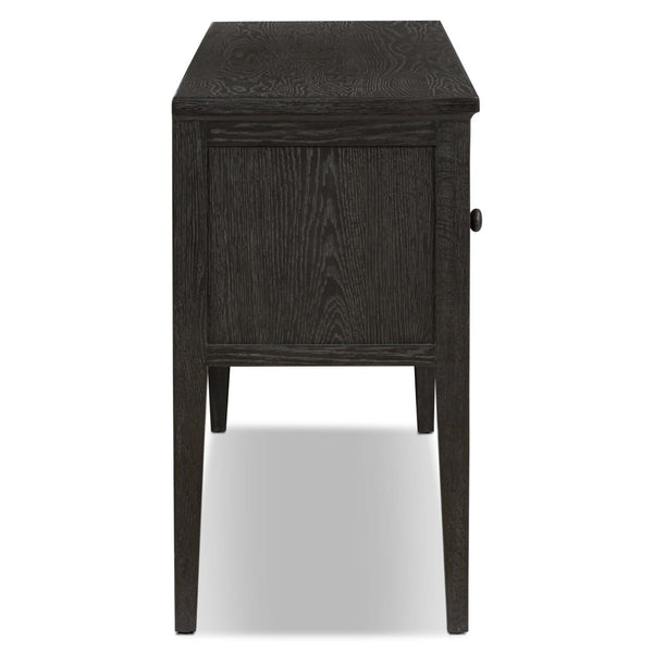 Home Fashion Bush Sideboard Distressed Black By Amber Lewis X Four Hands