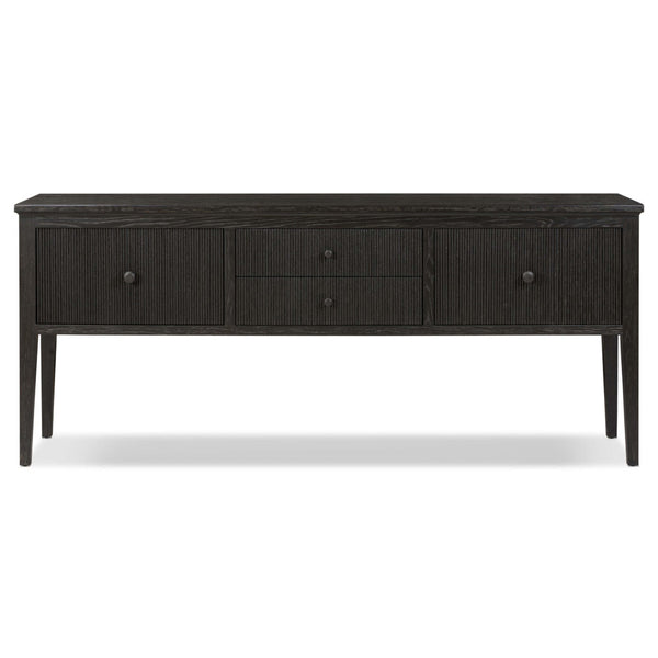 Home Fashion Bush Sideboard Distressed Black By Amber Lewis X Four Hands