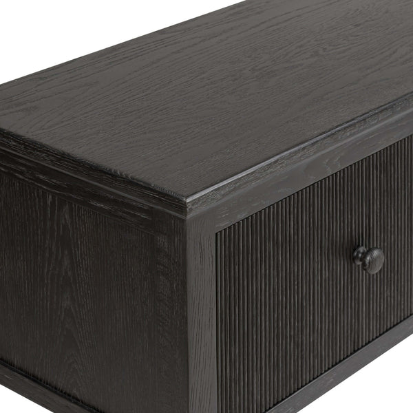 Home Fashion Bush Sideboard Distressed Black By Amber Lewis X Four Hands