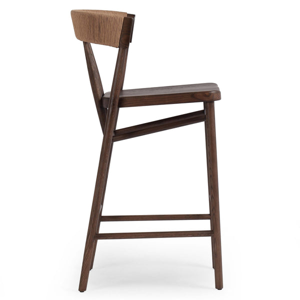 Home Fashion Buxton Bar & Counter Stool Drifted Oak By Four Hands