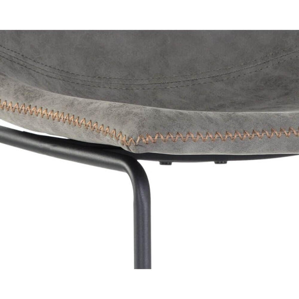 Home Fashion Cal Bar & Counter Stool Antique Grey Set Of 2