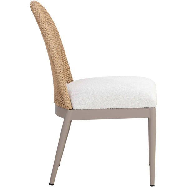 Home Fashion Calandri Dining Chair Louis Cream/Natural Set Of 2