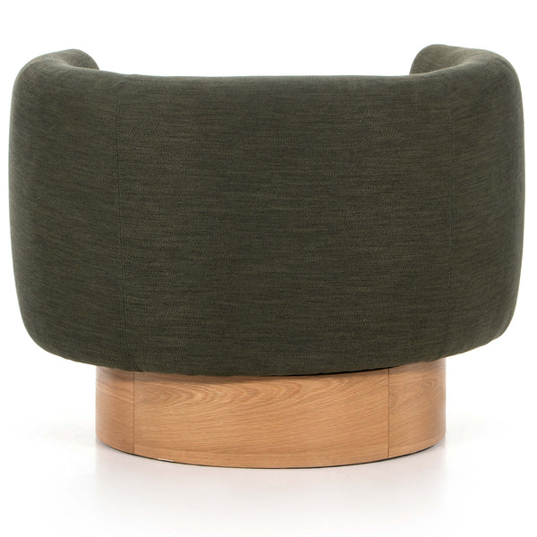 Home Fashion Calista Swivel Chair Atlantis Moss By Four Hands