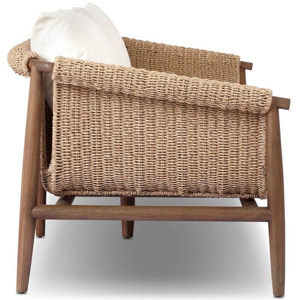 Home Fashion Cambrie 76" Outdoor Sofa Arashi Salt By Four Hands