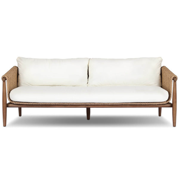 home fashion Cambrie 76" Outdoor Sofa Arashi Salt by Four Hands